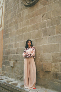 Pants Lotus | Light pink | Studio Amaya