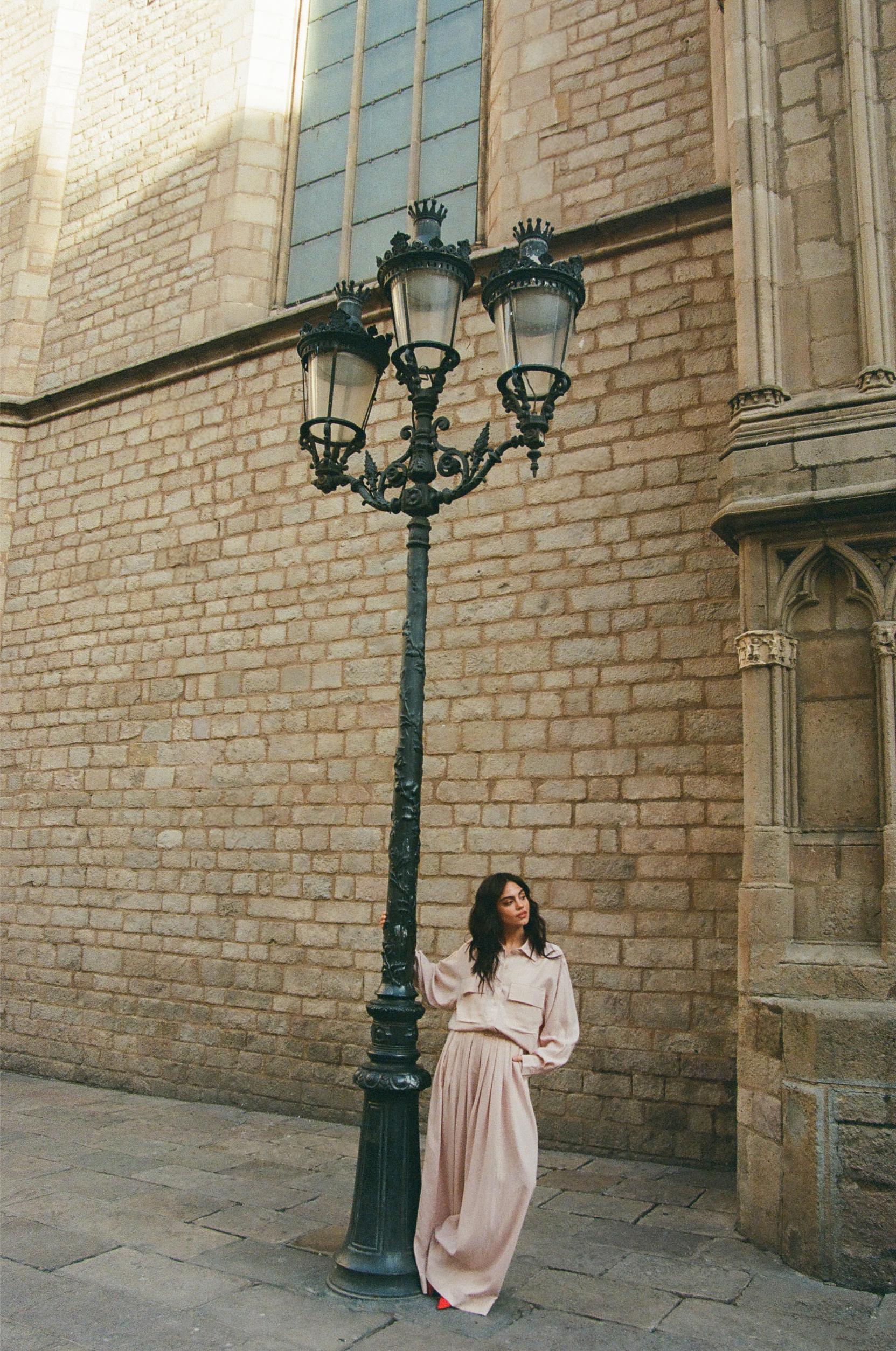 Pants Lotus | Light pink | Studio Amaya
