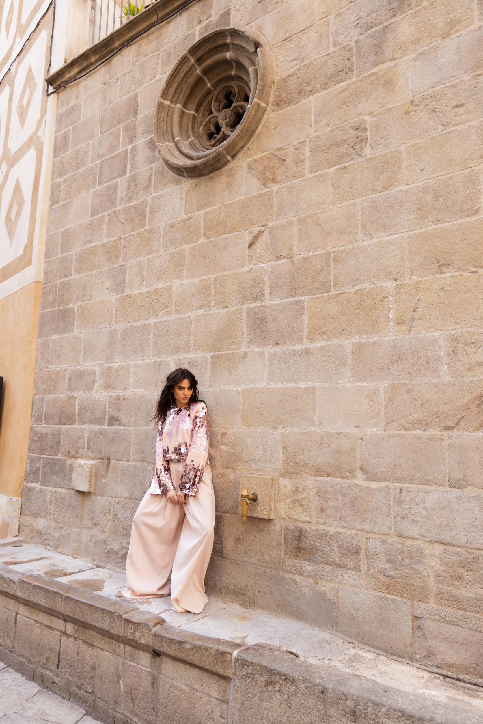Pants Lotus | Light pink | Studio Amaya