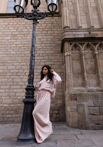 Pants Lotus | Light pink | Studio Amaya
