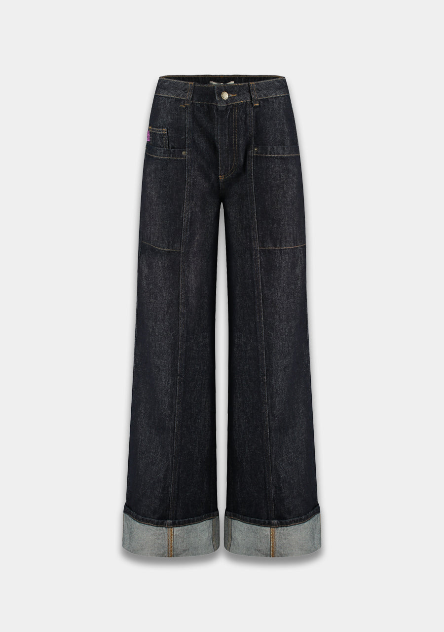 Pants Madelynn | Dark blue | Harper & Yve
