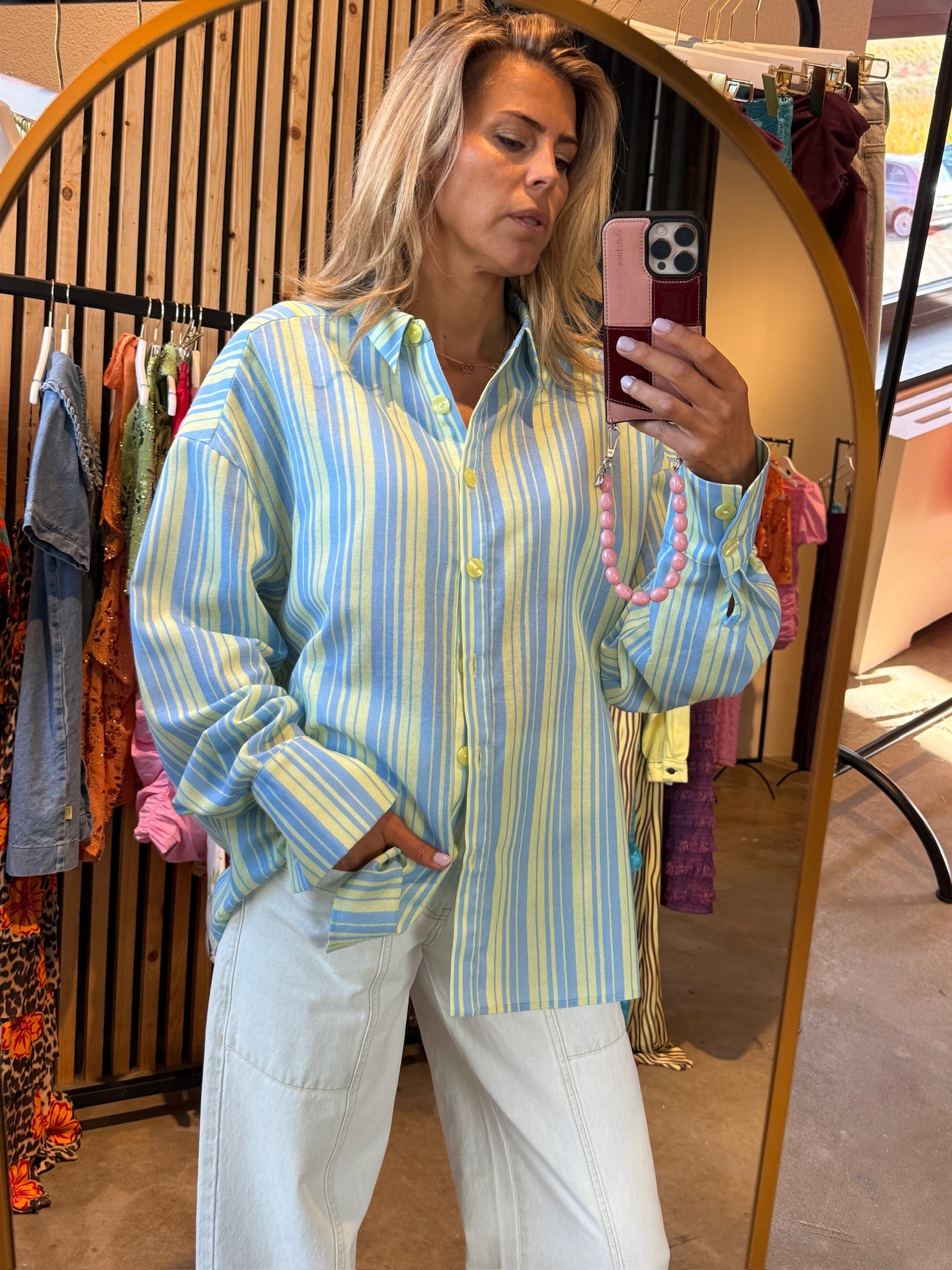 Pants Madelynn | Light blue | Harper & Yve
