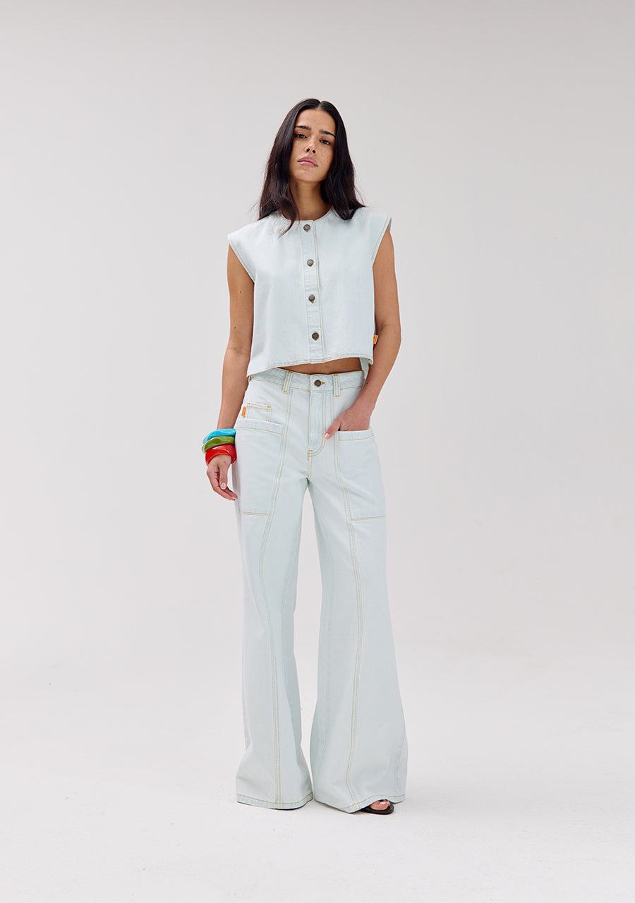 Pants Madelynn | Light blue | Harper & Yve