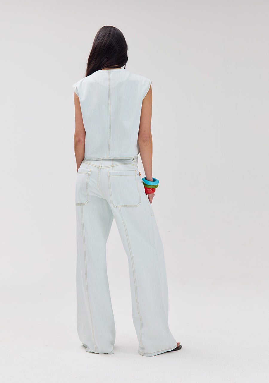 Pants Madelynn | Light blue | Harper & Yve