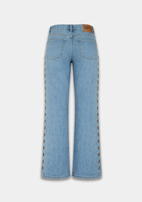 Pants Mayra eye | Mid blue | Harper & Yve