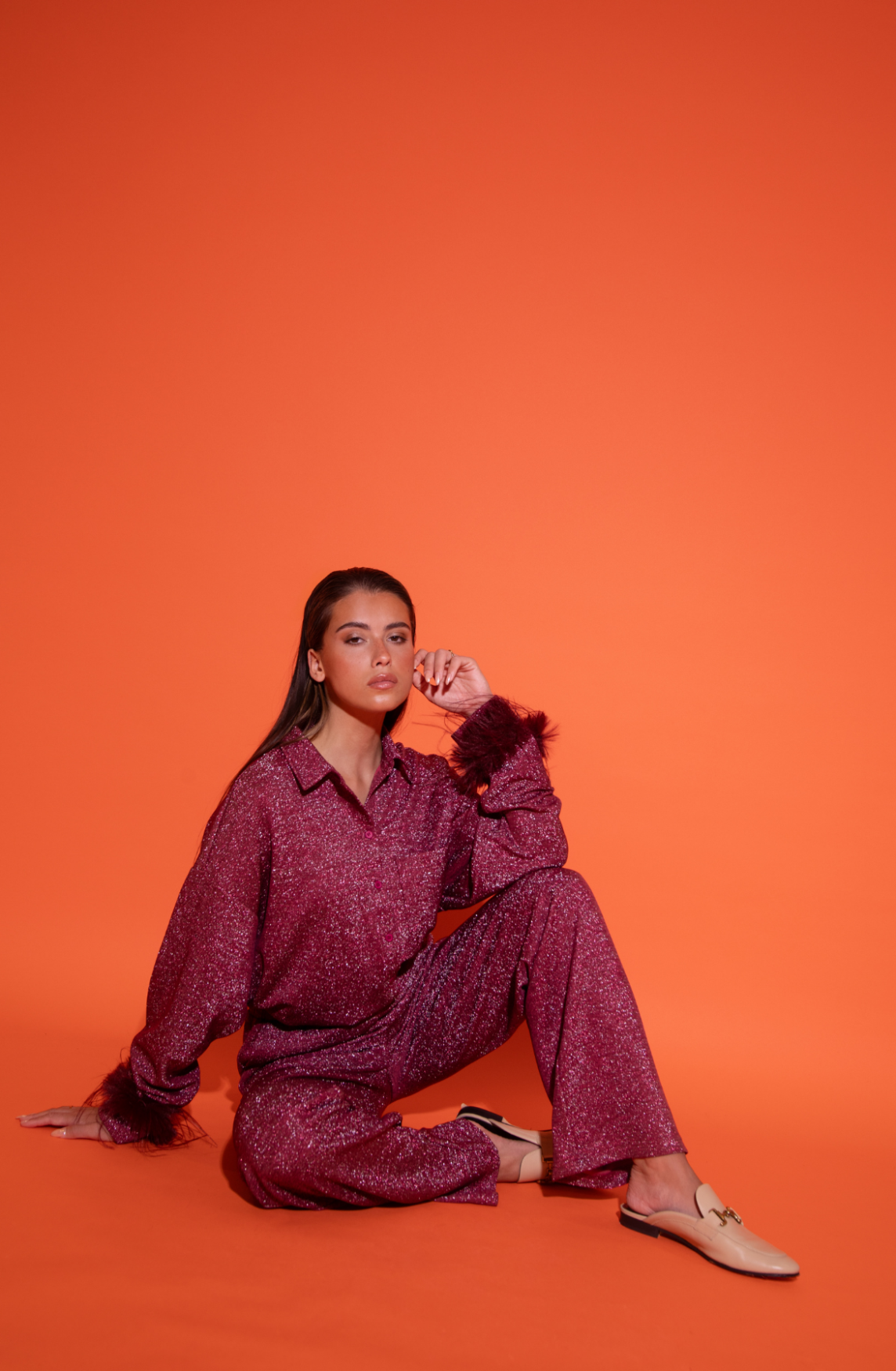 Pants Mira | Red | Studio Amaya