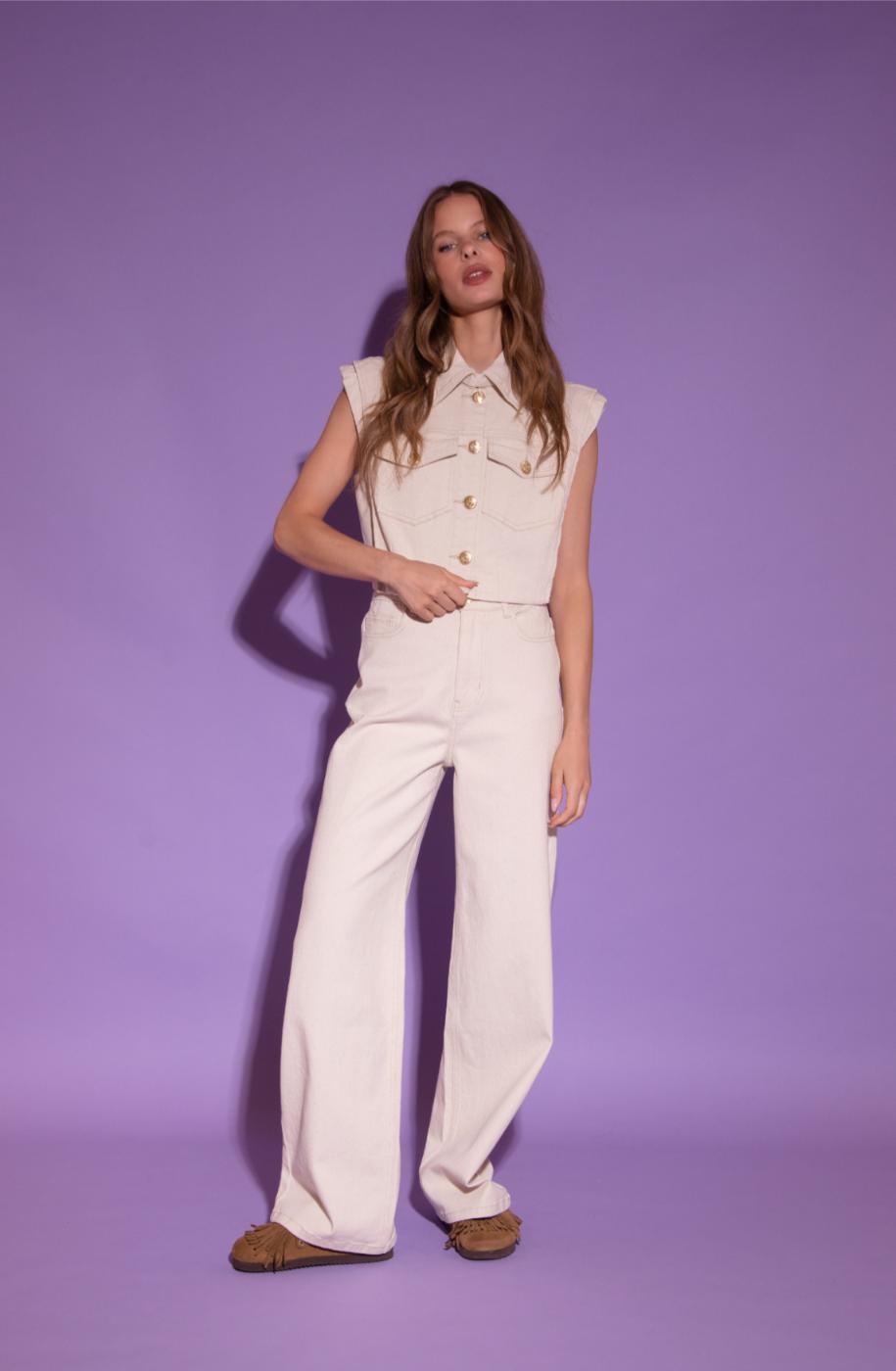 Pants Pip | Beige | Amaya Amsterdam