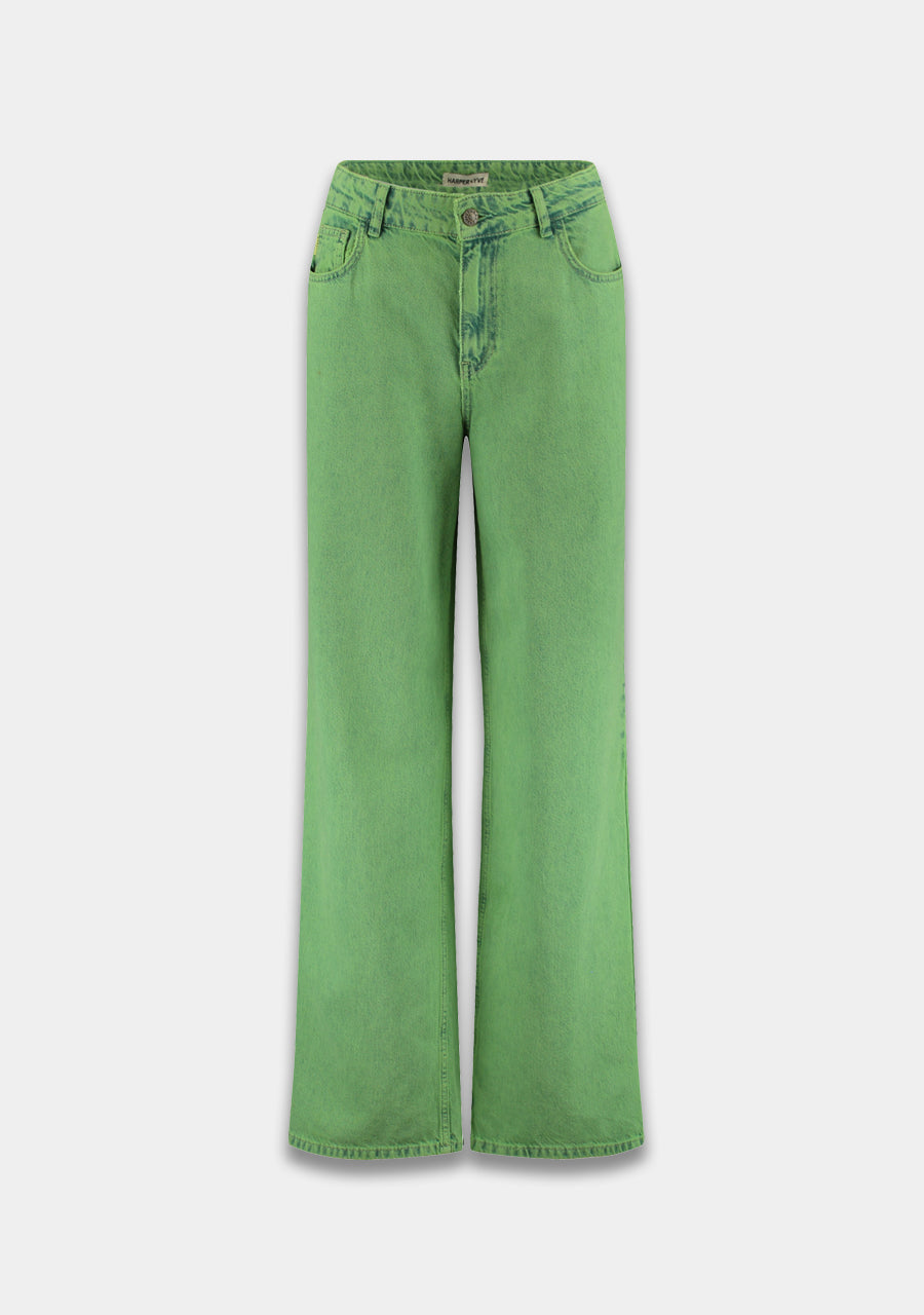 Pants Yve | Vibrant green | Harper & Yve