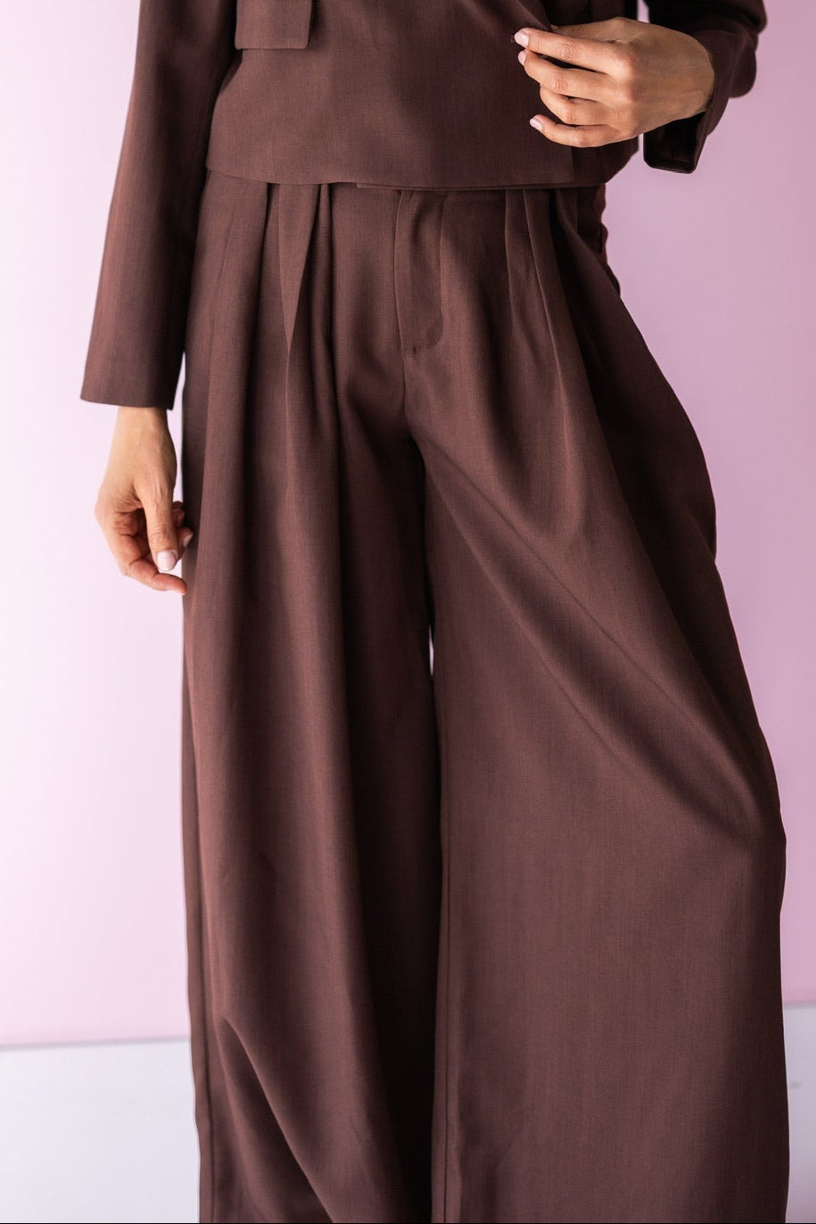 Pants Zaya | Brown | Studio Amaya