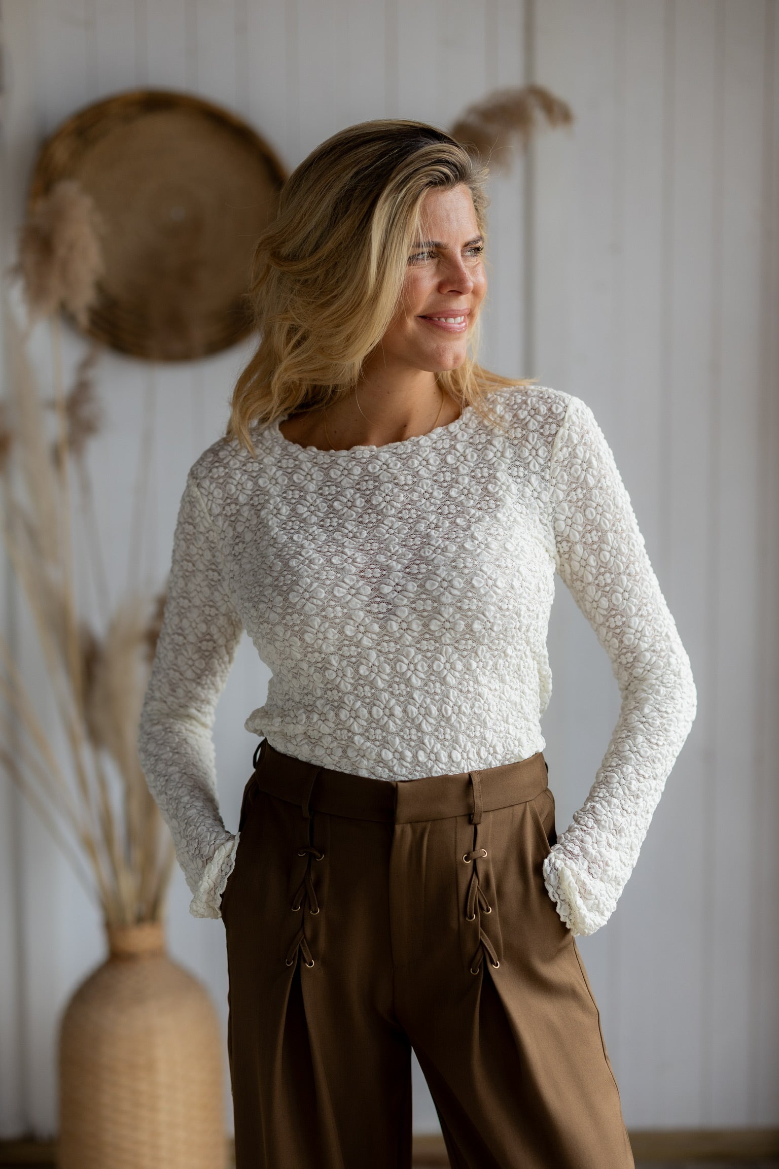 Broek Féline | Bronze | Studio Poespas