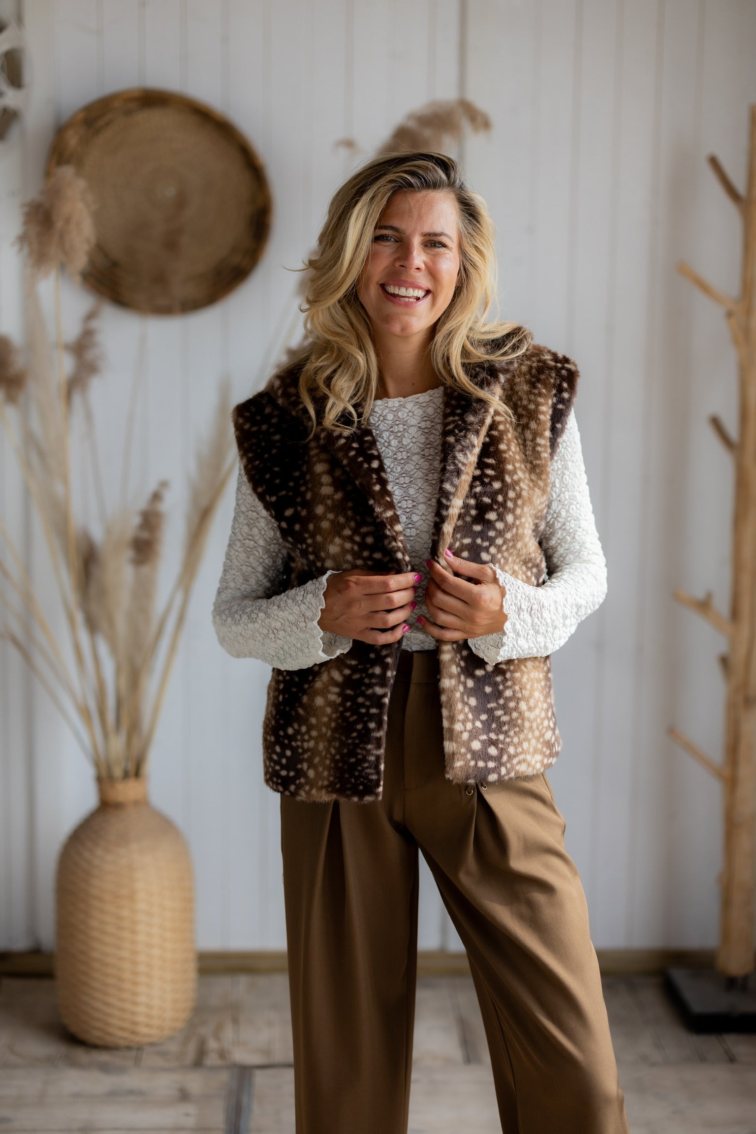 Broek Féline | Bronze | Studio Poespas