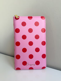 Paspoorthoes Dottie Pink | t/m 6 pers. | Studio Poespas