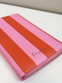 Paspoorthoes Stripes Pink Orange | t/m 6 pers. | Studio Poespas