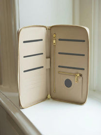 Paspoorthoes Suede Greige | 6 pers. | Studio Poespas