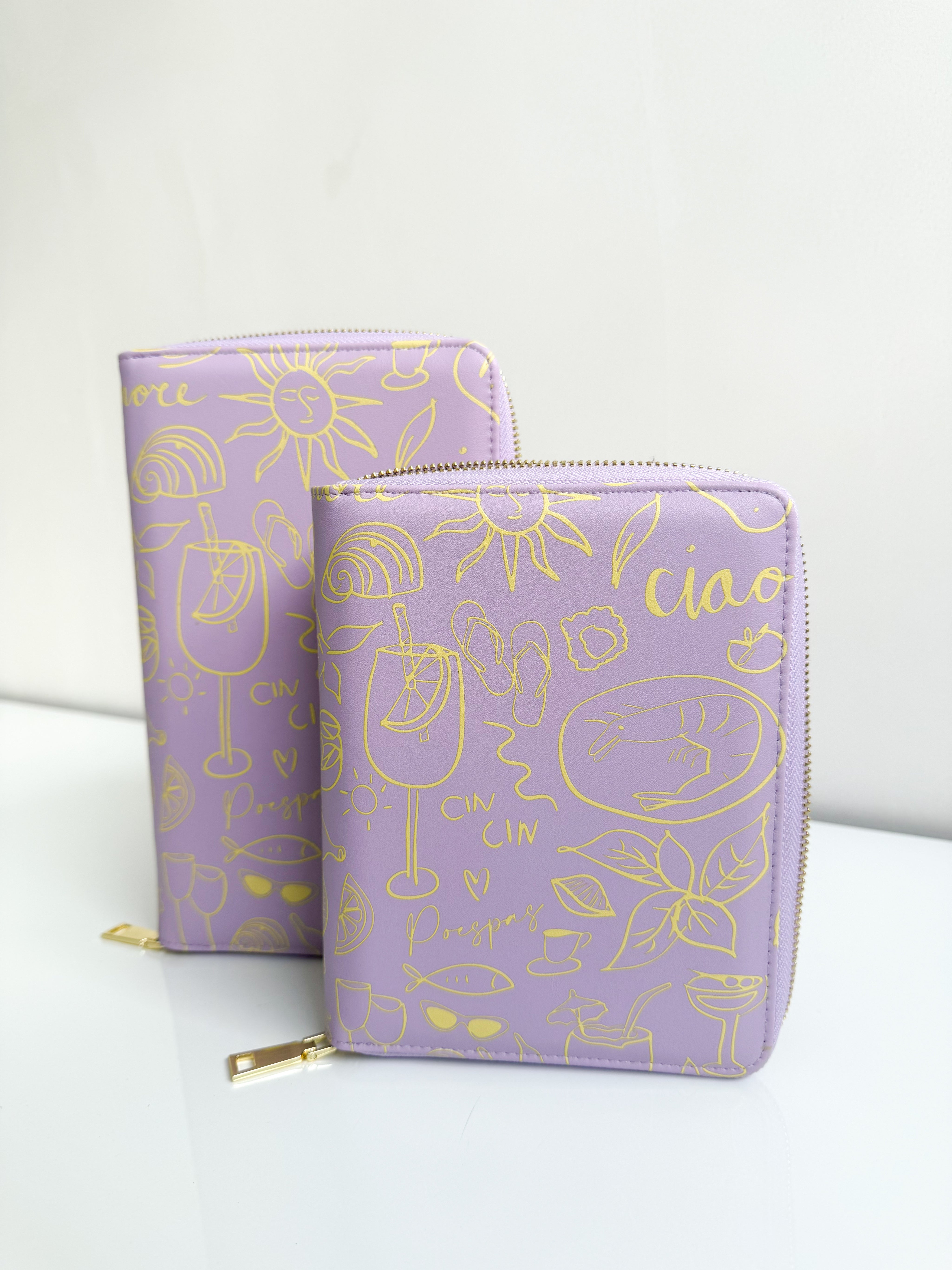 Paspoorthoes Vacay Vibes Lilac | 1-2 pers. | Studio Poespas