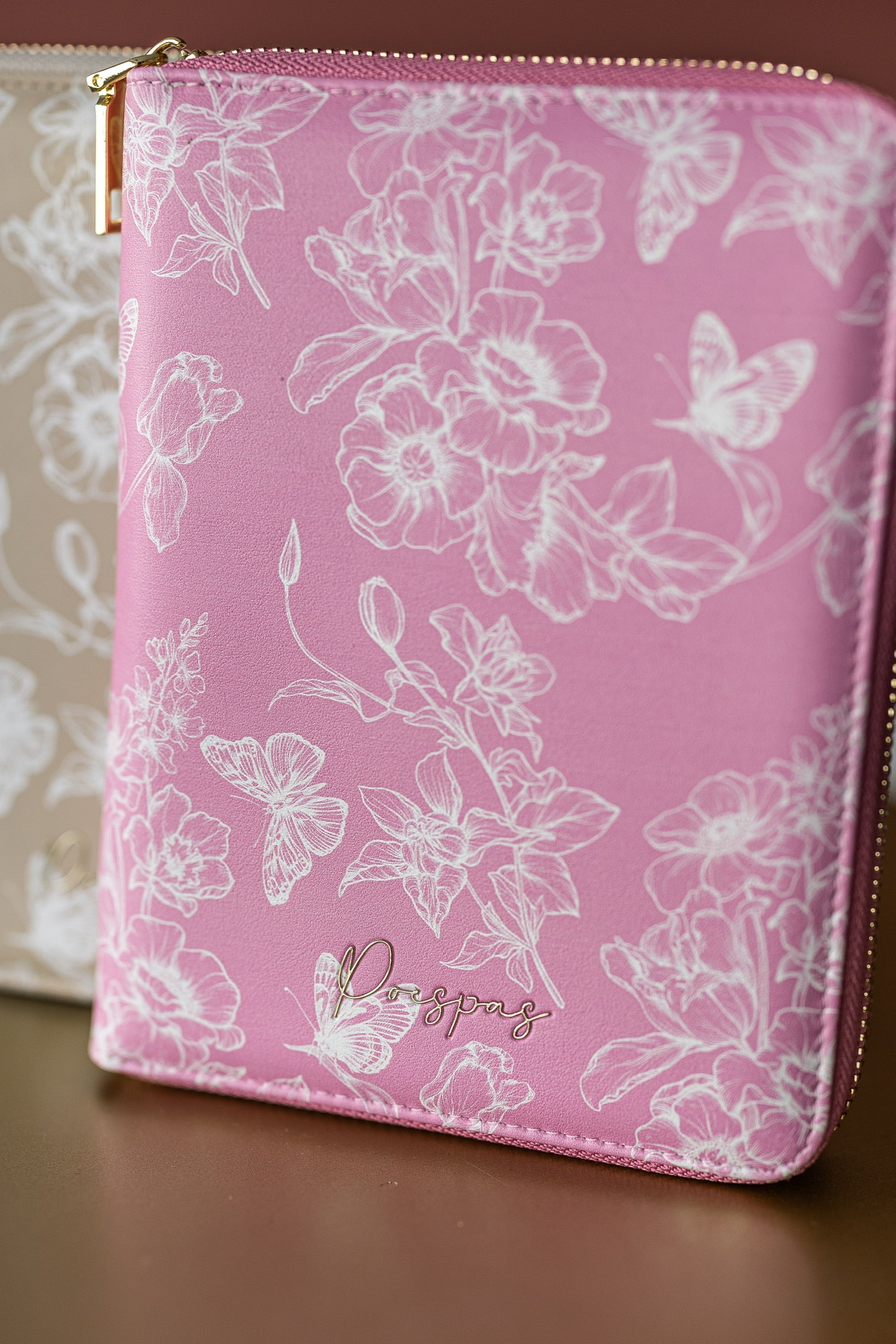Paspoorthoes Bloom Pink | t/m 4 pers. | Studio Poespas