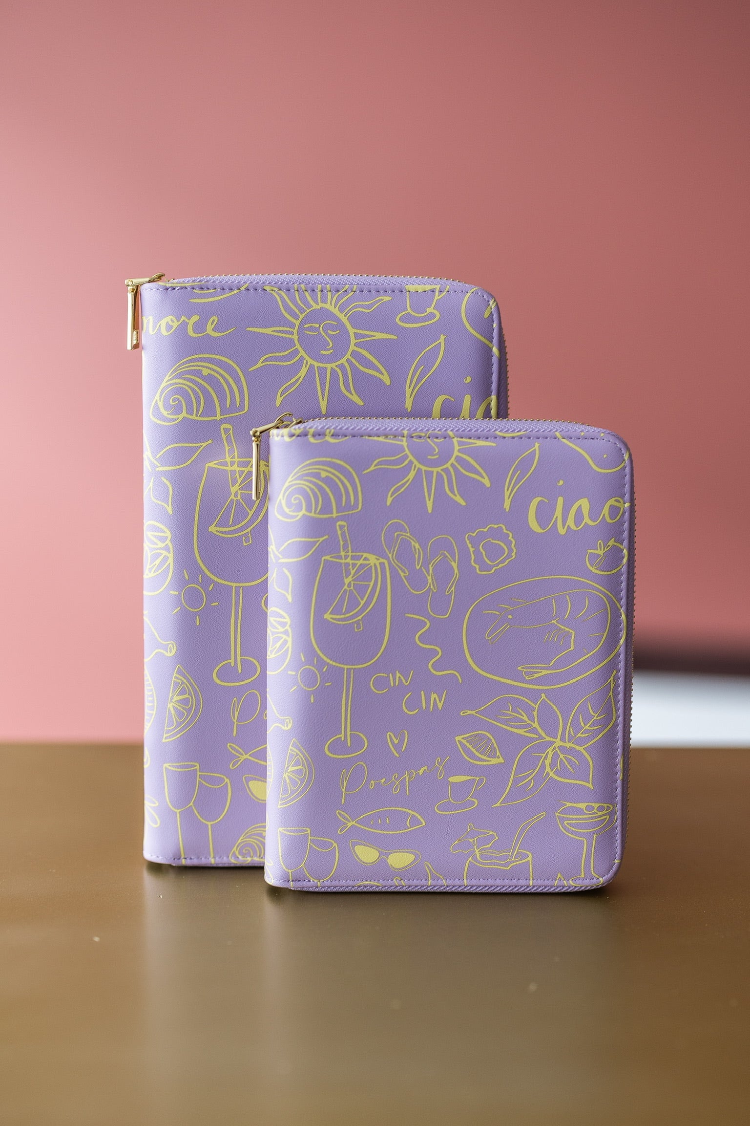 Paspoorthoes Vacay Vibes Lilac | 1-2 pers. | Studio Poespas