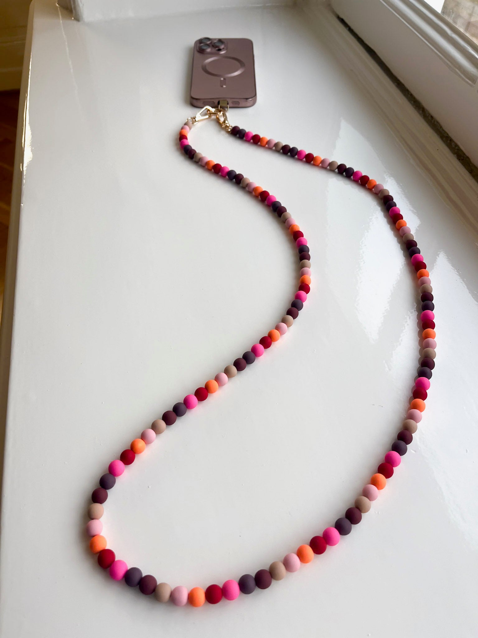 Phonecord Cherry Choc | Long | Studio Poespas