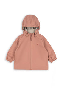 Plainy rain jacket | Cameo brown | Konges Slojd