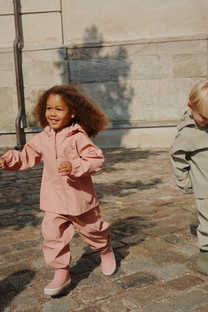 Plainy rain jacket | Cameo brown | Konges Slojd