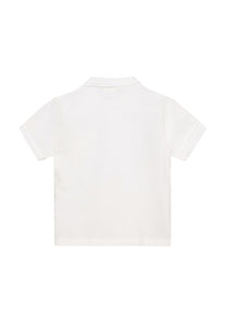 Polo short sleeve | Egret | En Fant