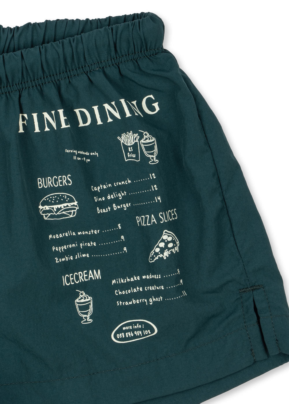 Pomio swim short | Sea moss | Konges Slojd