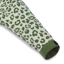 Poncho Green Leopard | Hello Hossy