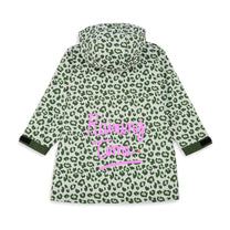Poncho Green Leopard | Hello Hossy