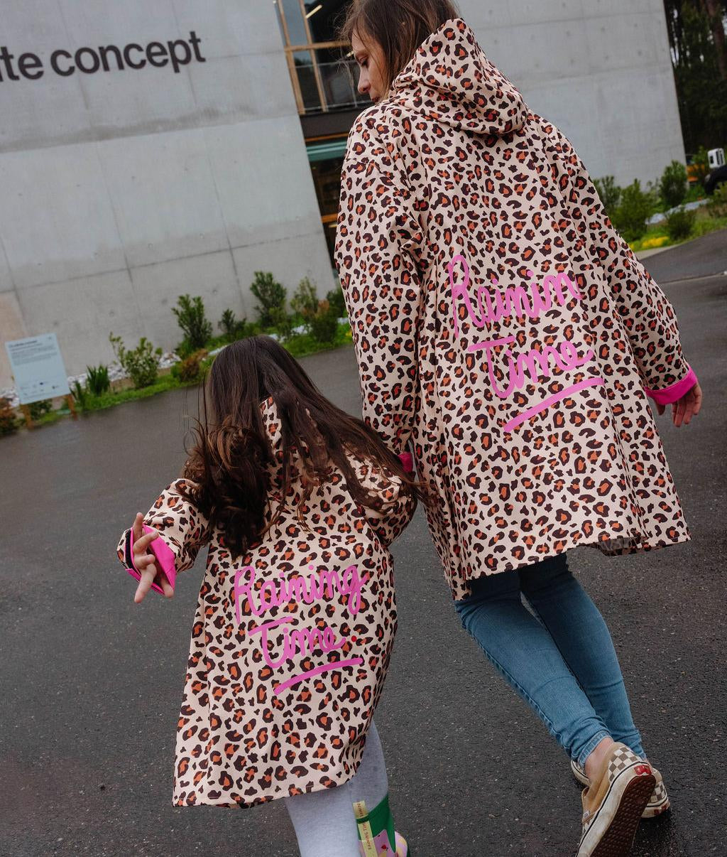 Poncho Leopard | Dames | Hello Hossy