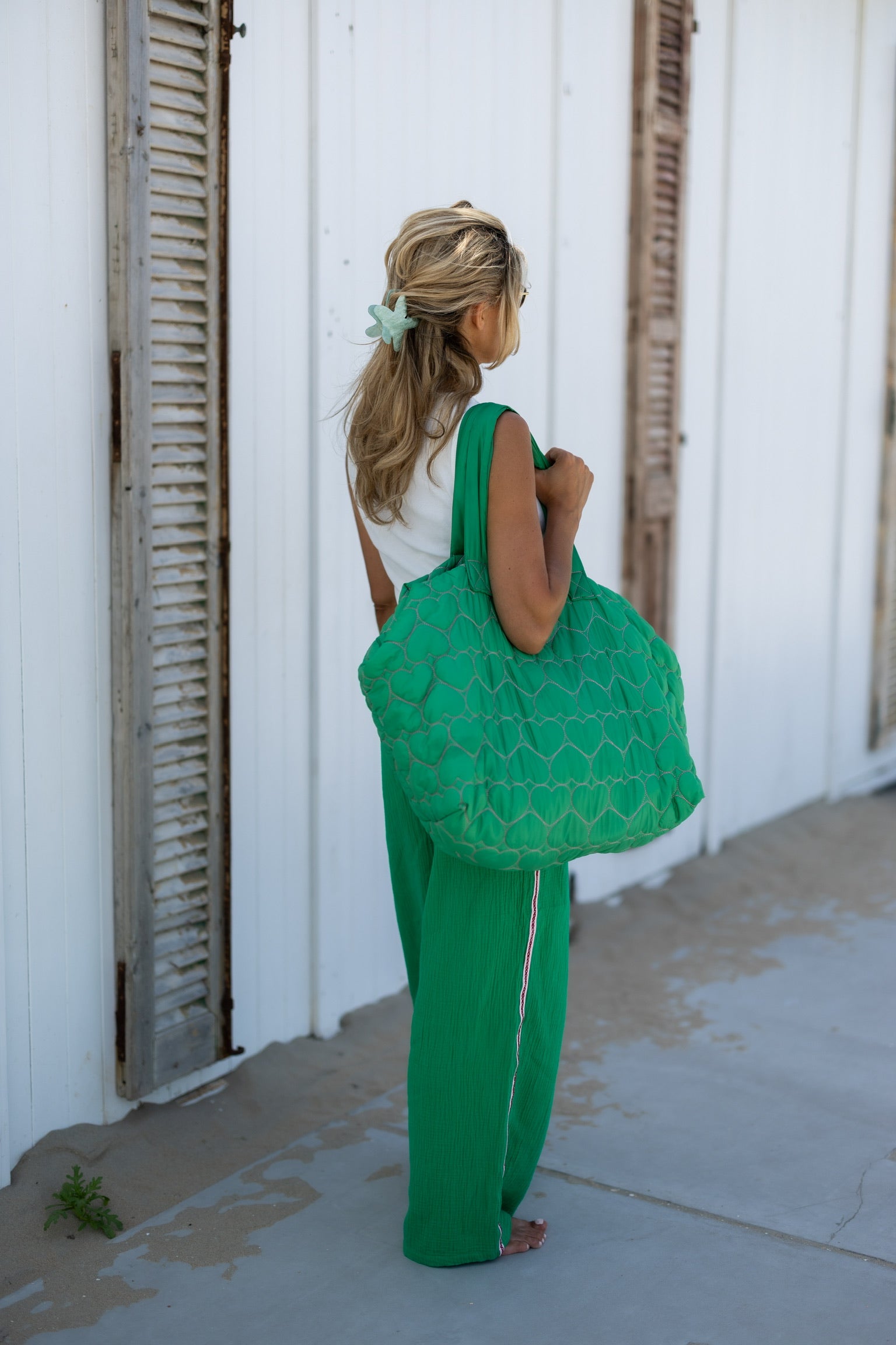 Pufferbag | Green | Studio Poespas