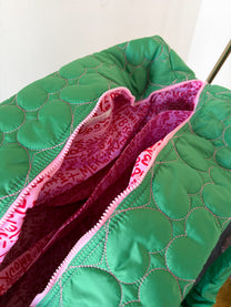 Pufferbag | Green | Studio Poespas