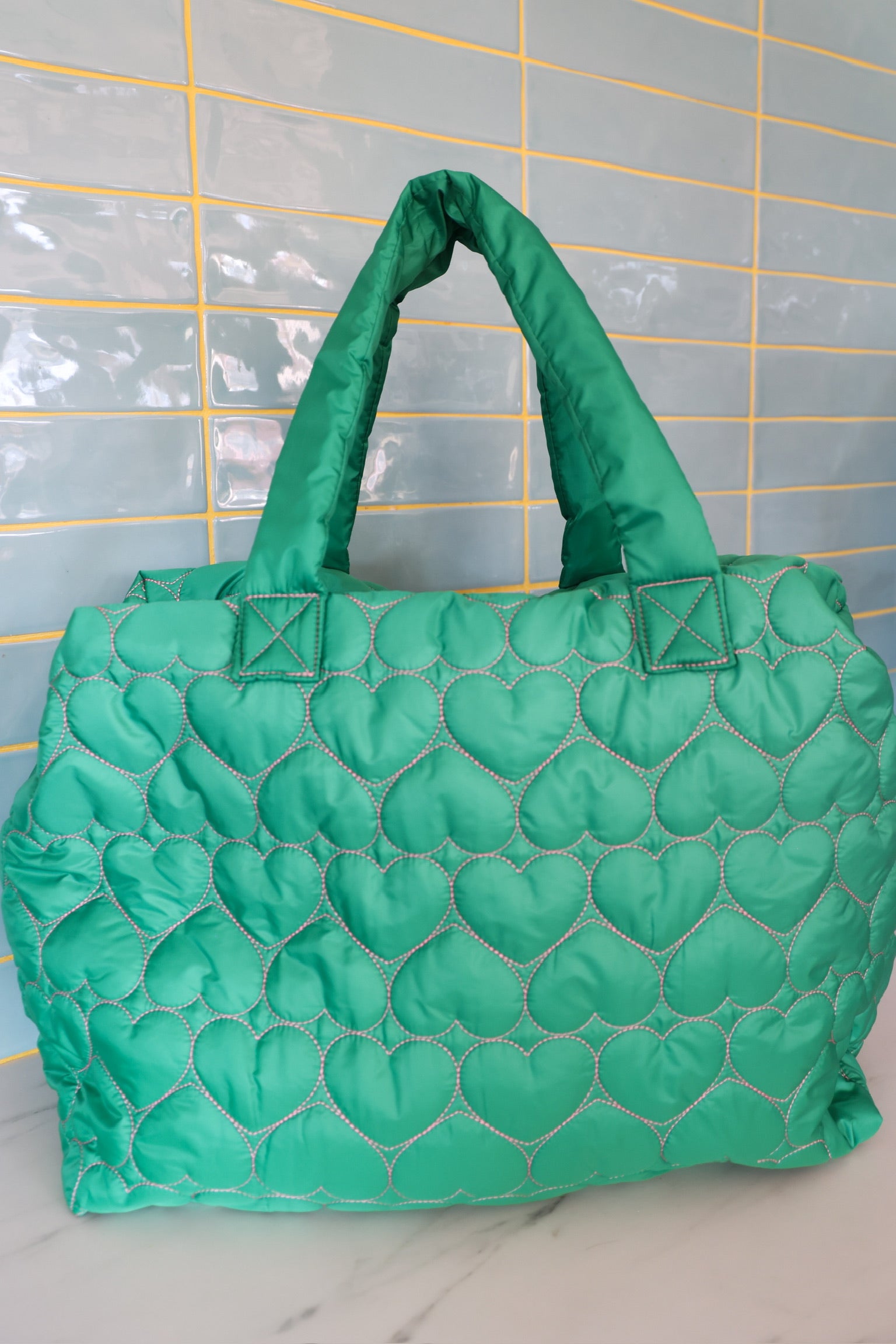 Pufferbag | Green | Studio Poespas
