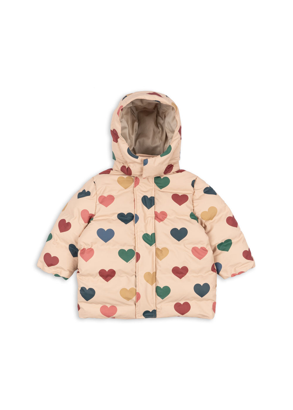 Rain jacket Ace | Bon coeur coloré | Konges Slojd