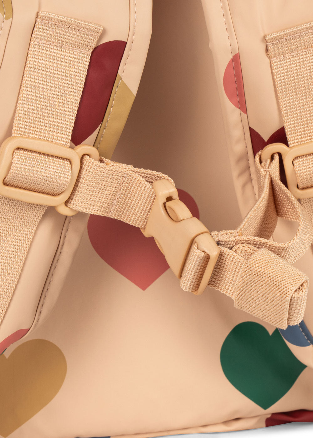 Rainy backpack | Bon coeur coloré | Konges Slojd