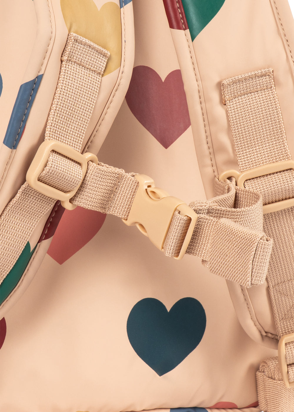 Rainy backpack | Bon coeur coloré | Konges Slojd