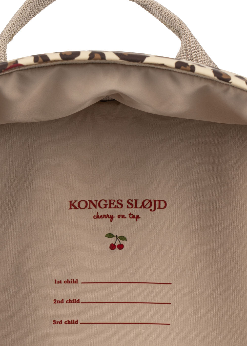 Rainy backpack | Leo cerise | Konges Slojd