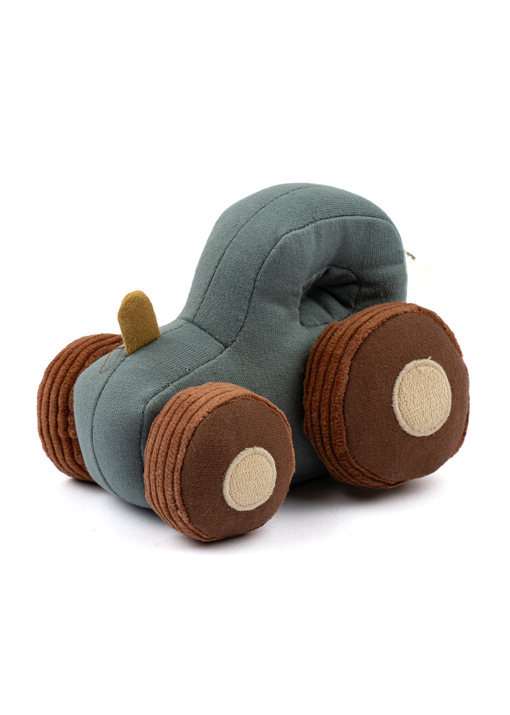 Rattle tractor | Blue spruce | Fabelab