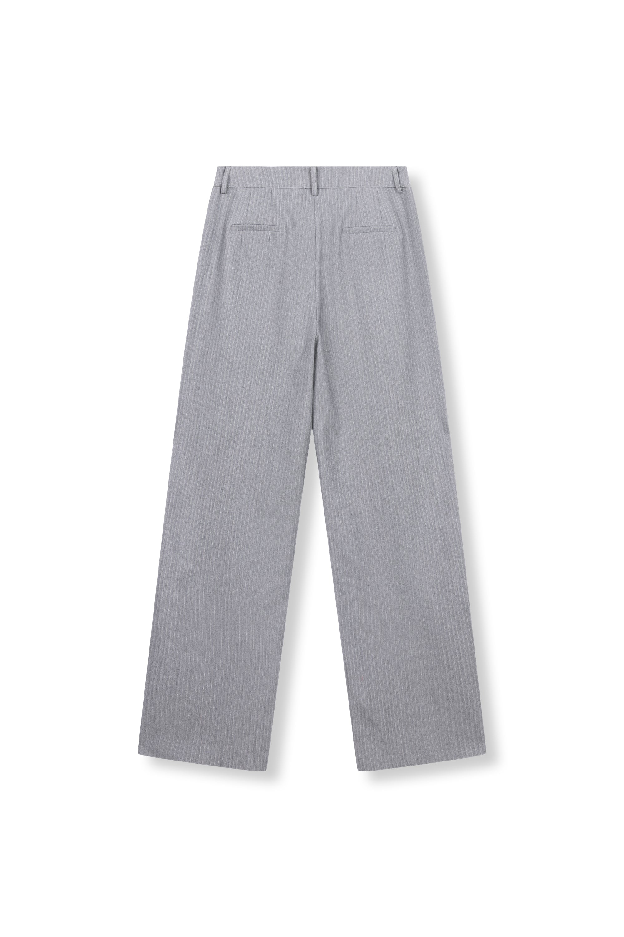 Relaxed pants Kalea | Light grey | Refined Department