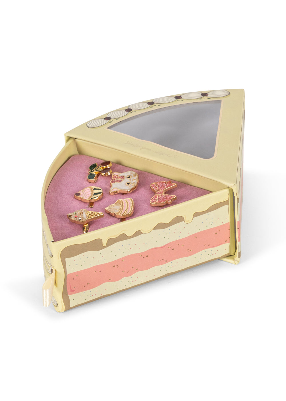 Ring set Kitty sweets | 6 stuks | Konges Slojd