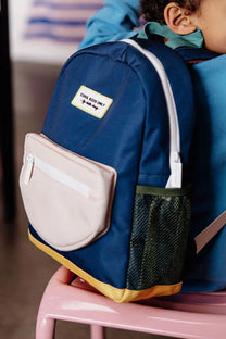 Rugzak Mini Dark Blue | Hello Hossy