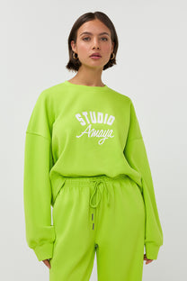 Sweater Betty | Lime | Studio Amaya