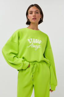 Sweater Betty | Lime | Studio Amaya