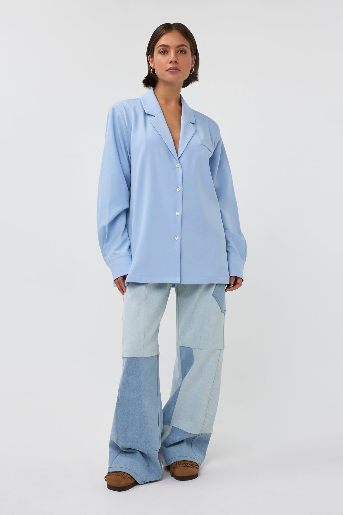 Blazer Noomi | Light blue | Studio Amaya