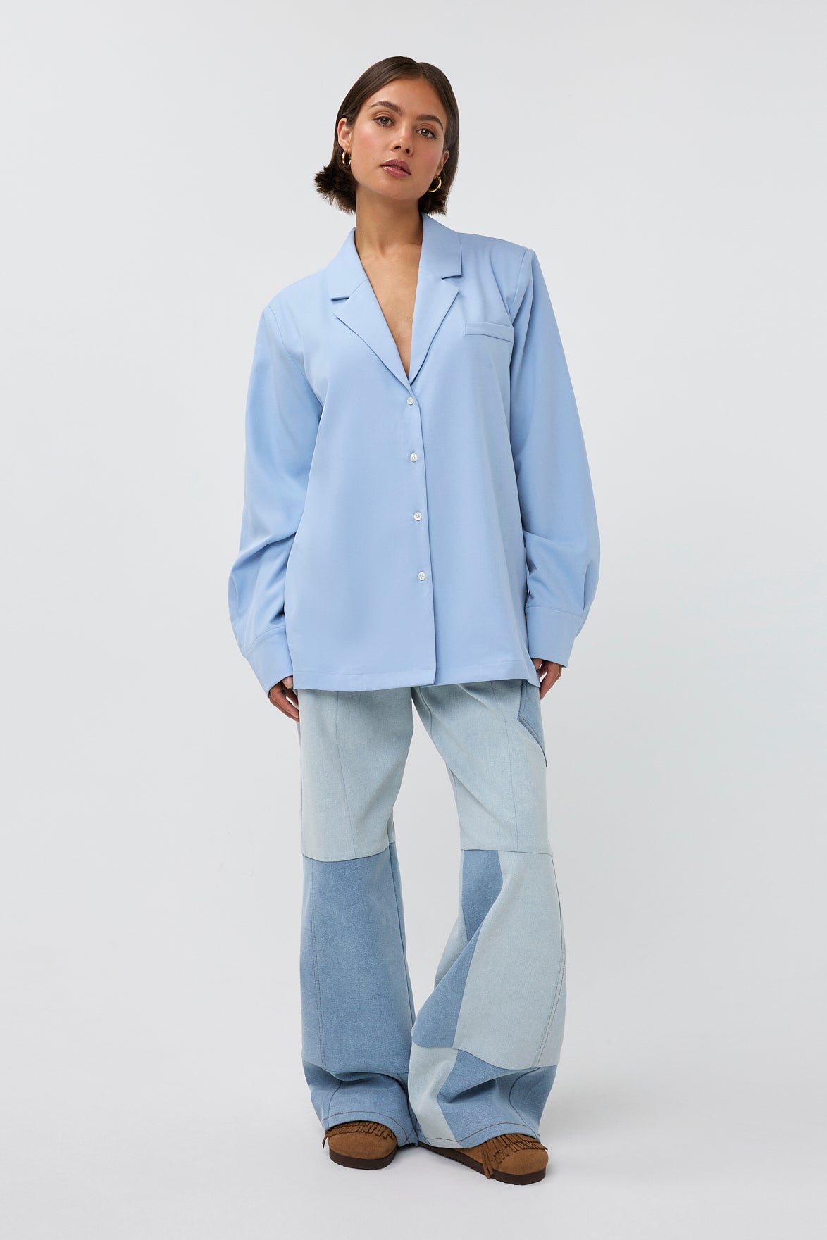 Blazer Noomi | Light blue | Studio Amaya