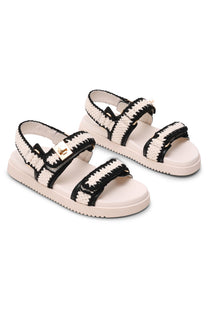 Sandaal Mona | Cream multi | Steve Madden