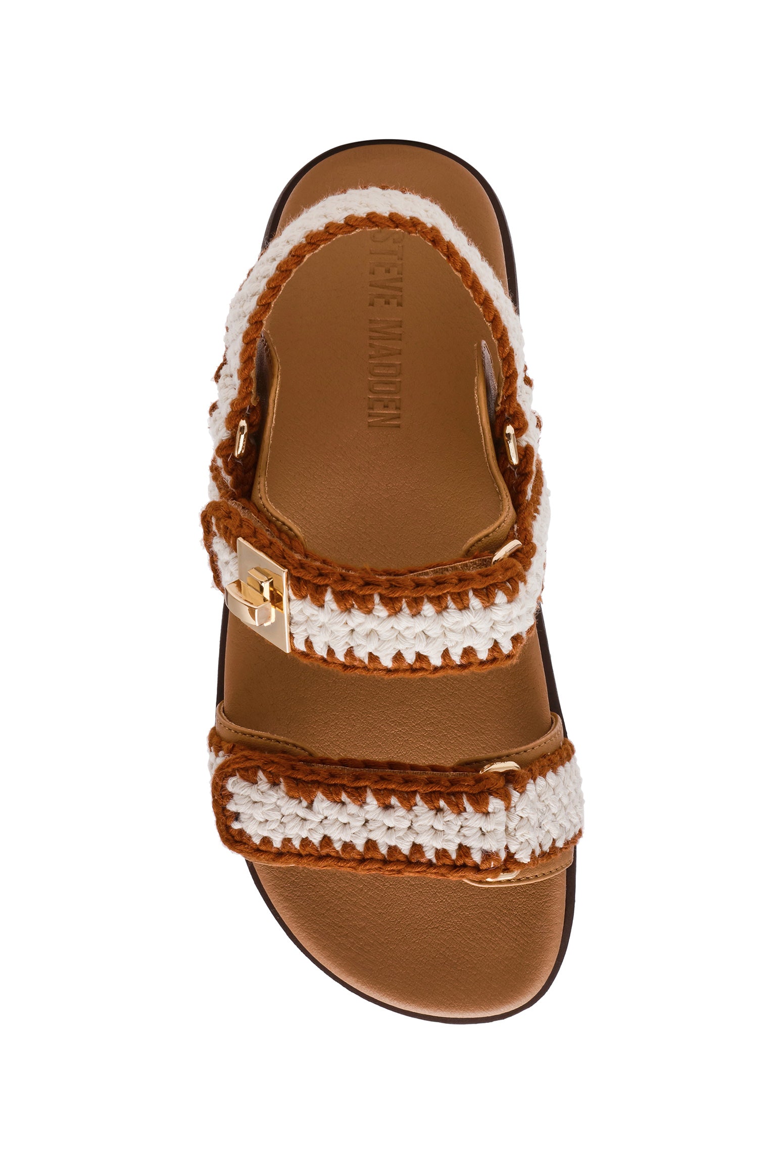 Sandaal Mona | Tan/bone | Steve Madden