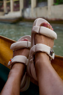 Sandaal Monat | Bone nylon | Steve Madden