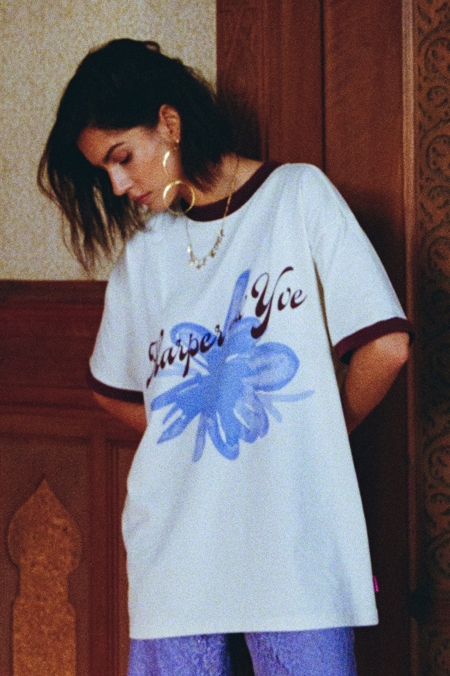 Shirt Flower | Ecru | Harper & Yve