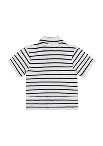 Shirt sweat stripe | Medieval blue | En Fant
