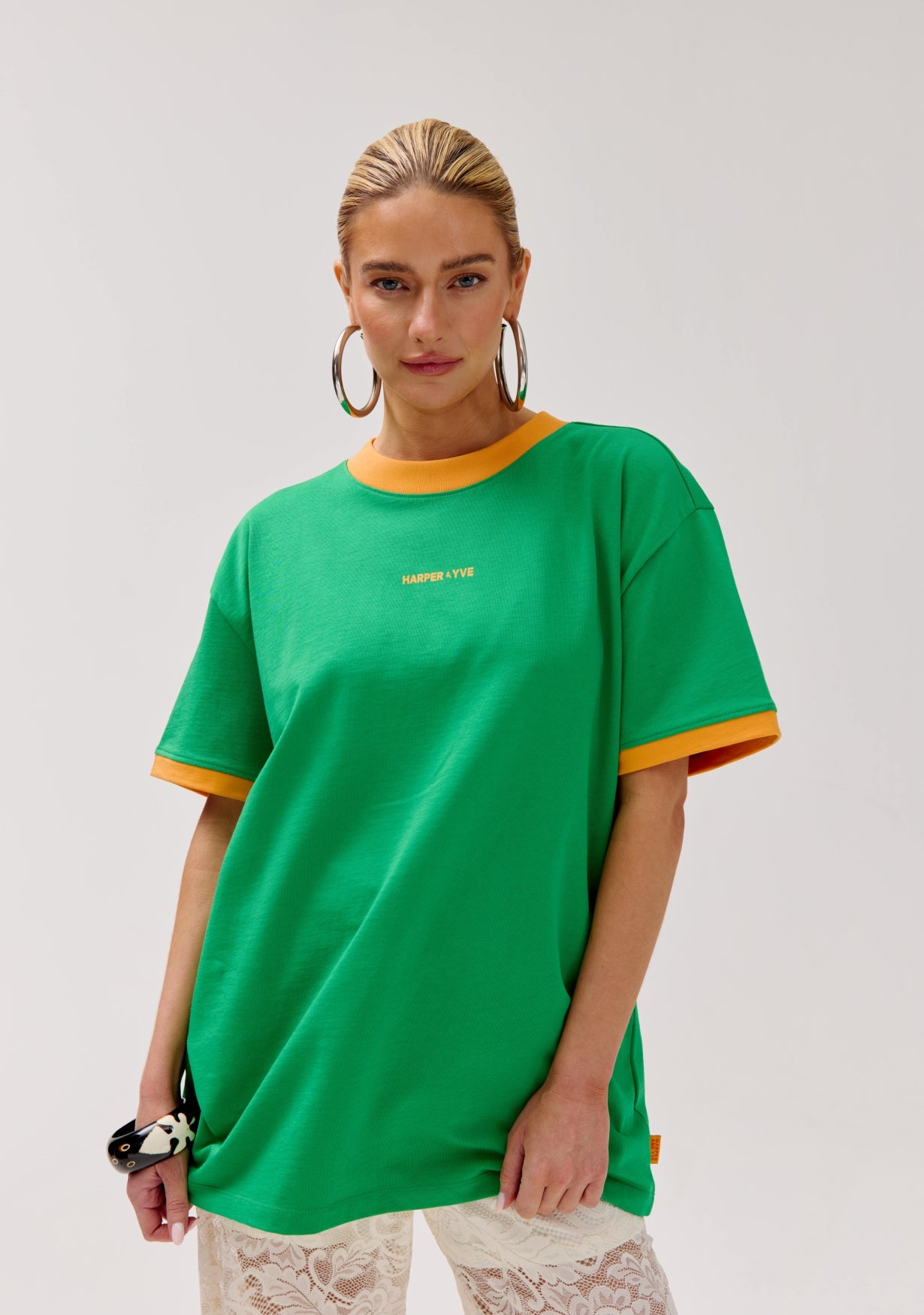 Shirt Bumbum | Vibrant green | Harper & Yve